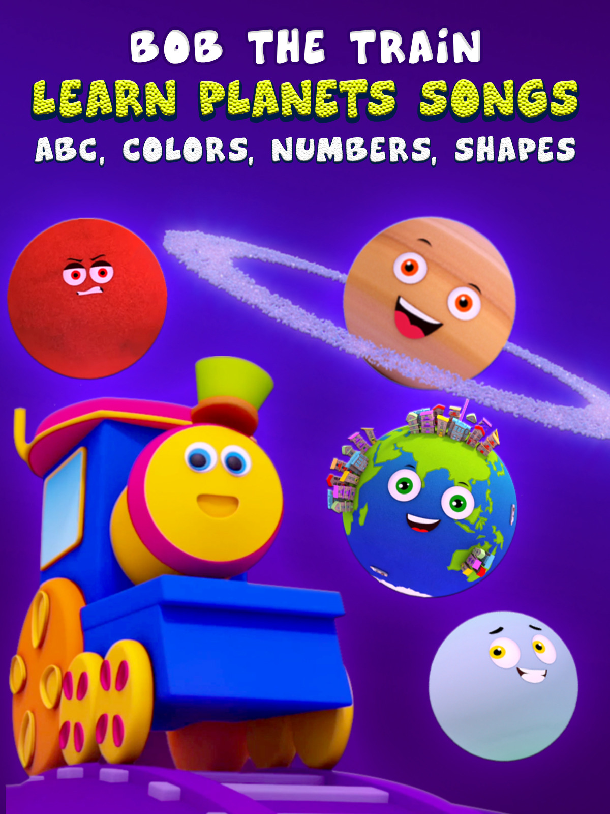 Prime Video Learn Songs, Abc, Colors, Numbers, Shapes Bob The Train