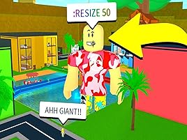Prime Video Clip Poke - becoming a giant with admin commands in roblox