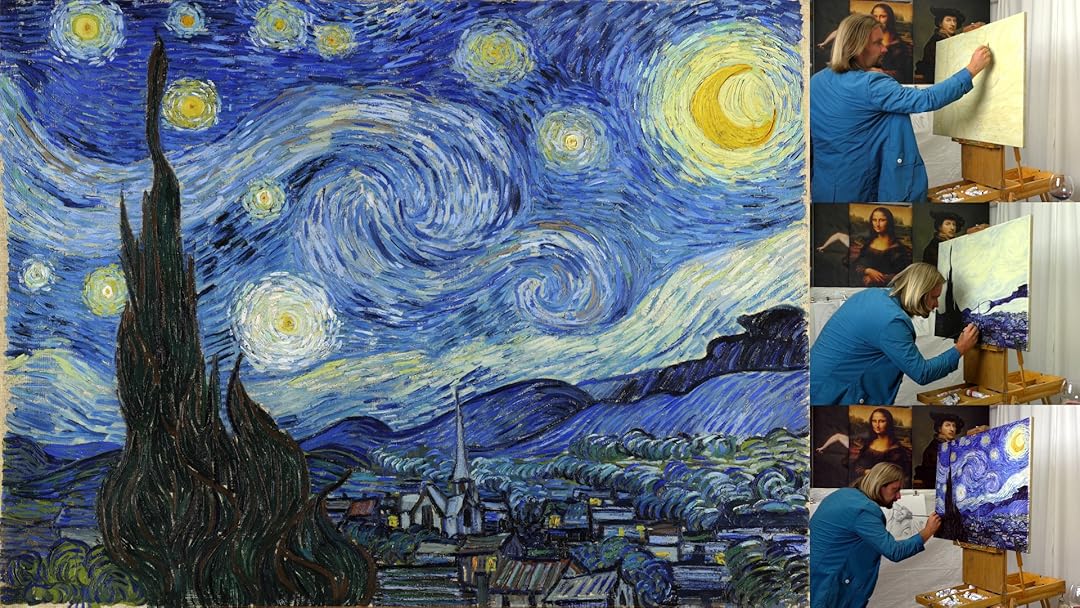 Amazon.de: Painting Vincent van Gogh Starry Night [OV] ansehen | Prime Video