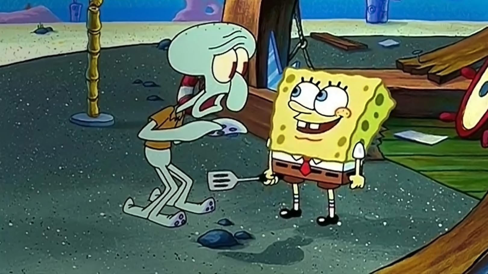 Spongebob Hey Dein Schuh Ist Offen