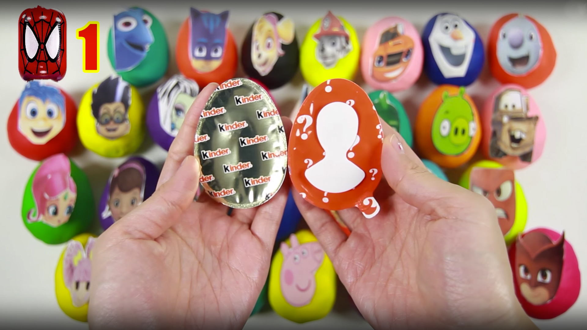 30 play doh surprise eggs