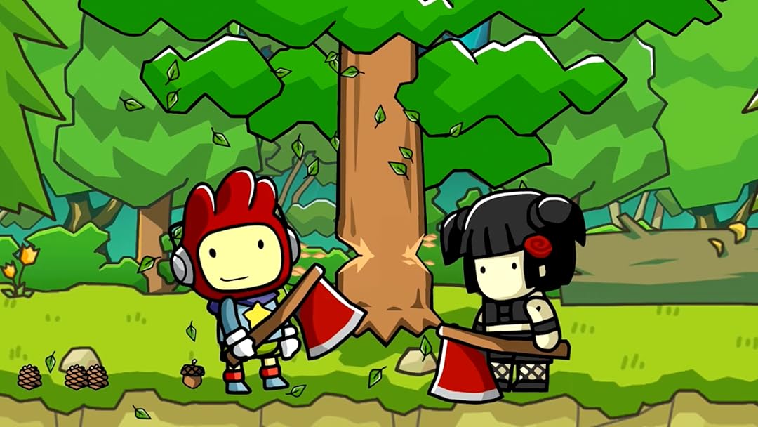 Amazon.com: Clip: Scribblenauts Showdown Gameplay - Zebra Gamer: Zebra