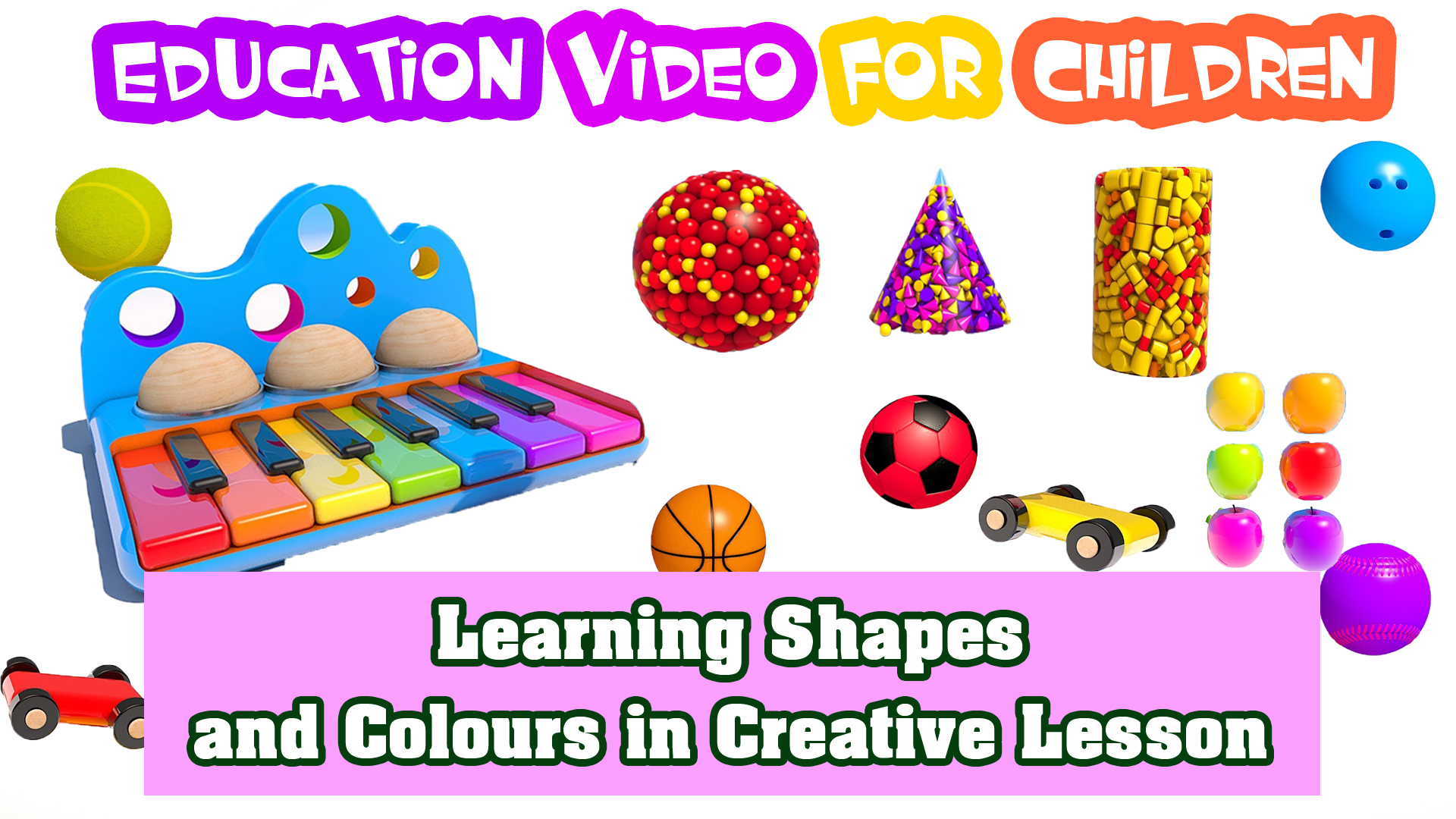 Watch Learning Shapes and Colours in Creative Lesson Education Video for Children Prime Video