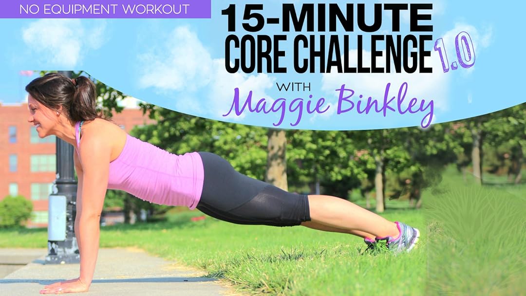 Watch 15Minute Core Challenge 1.0 Workout Prime Video
