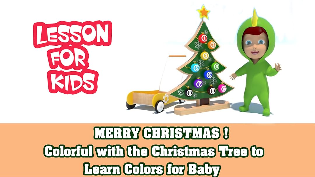Watch Merry Christmas Colorful With The Christmas Tree To Learn Colors For Baby Prime Video