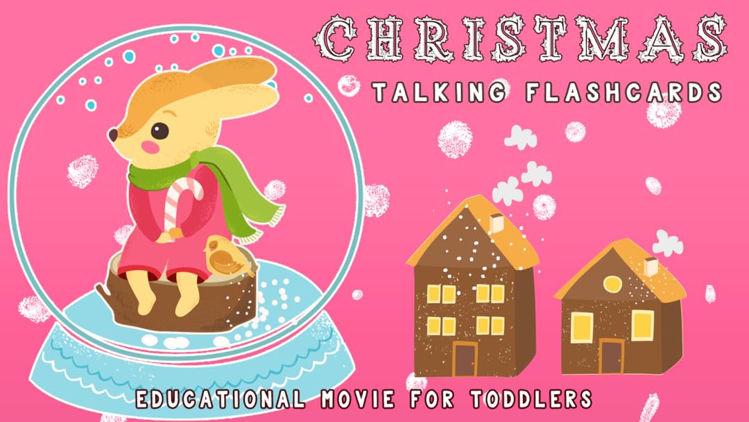 Amazon Com Watch Christmas Talking Flashcards Educational Movie