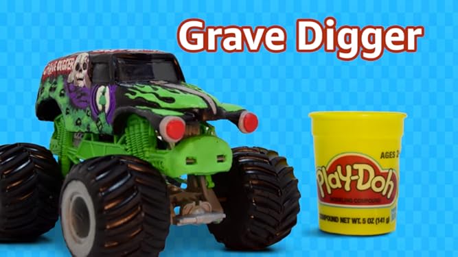 monster jam play doh