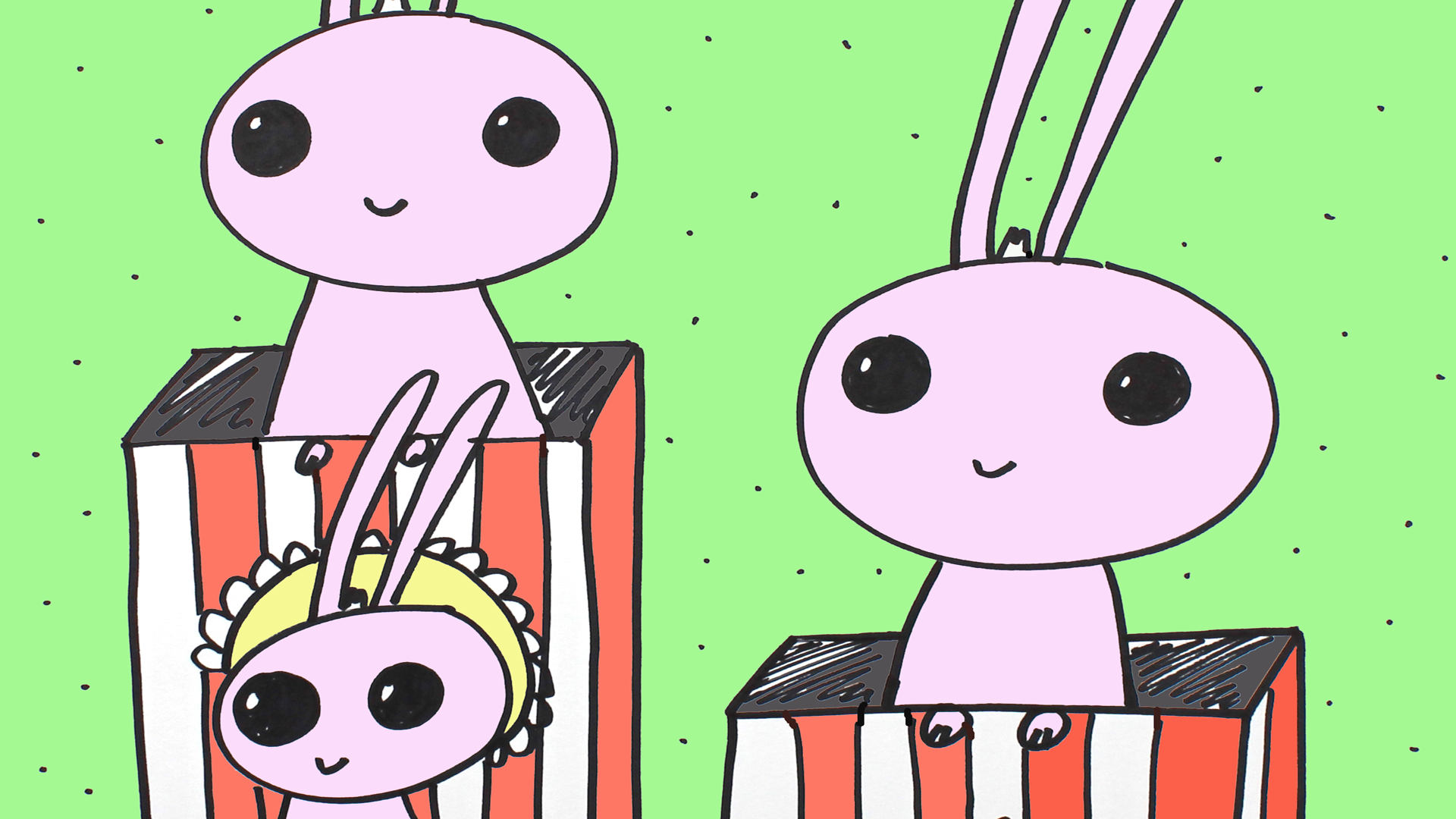 Watch Drawing Bunny Rabbits Learn to Draw Bunny Rabbits StepByStep