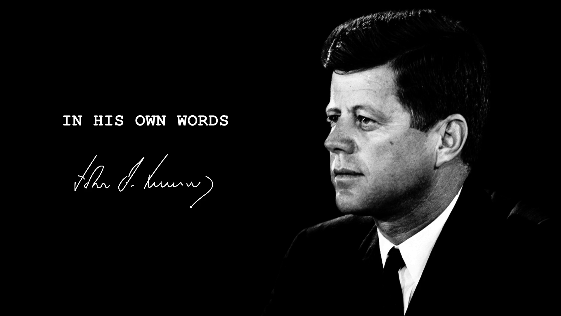 Watch In His Own Words John F Kennedy Prime Video
