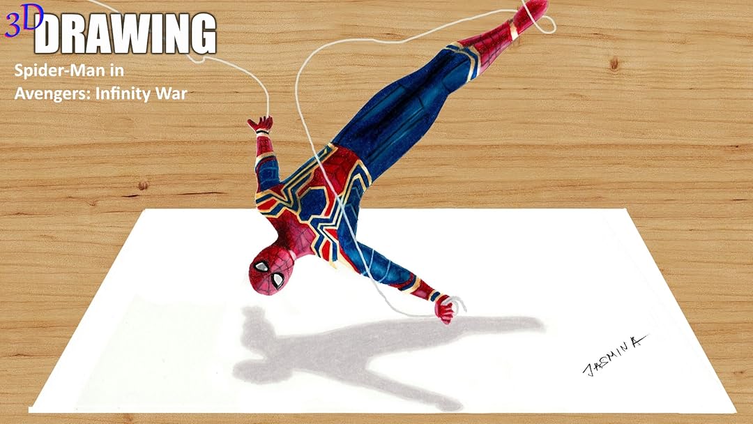 Watch 3d Drawing Spider Man In Avengers Infinity War Prime Video