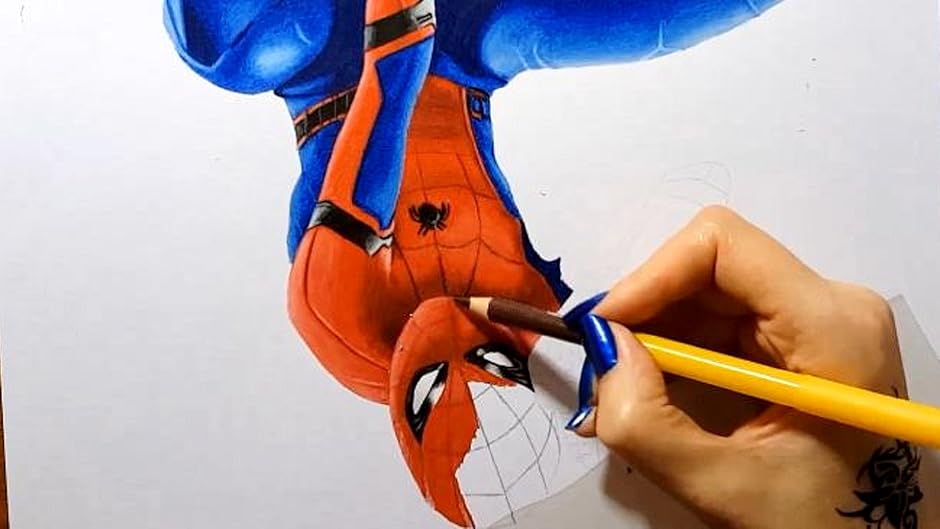 Amazon.com: Clip: Drawing Spider-Man Homecoming: Jasmina Susak ...