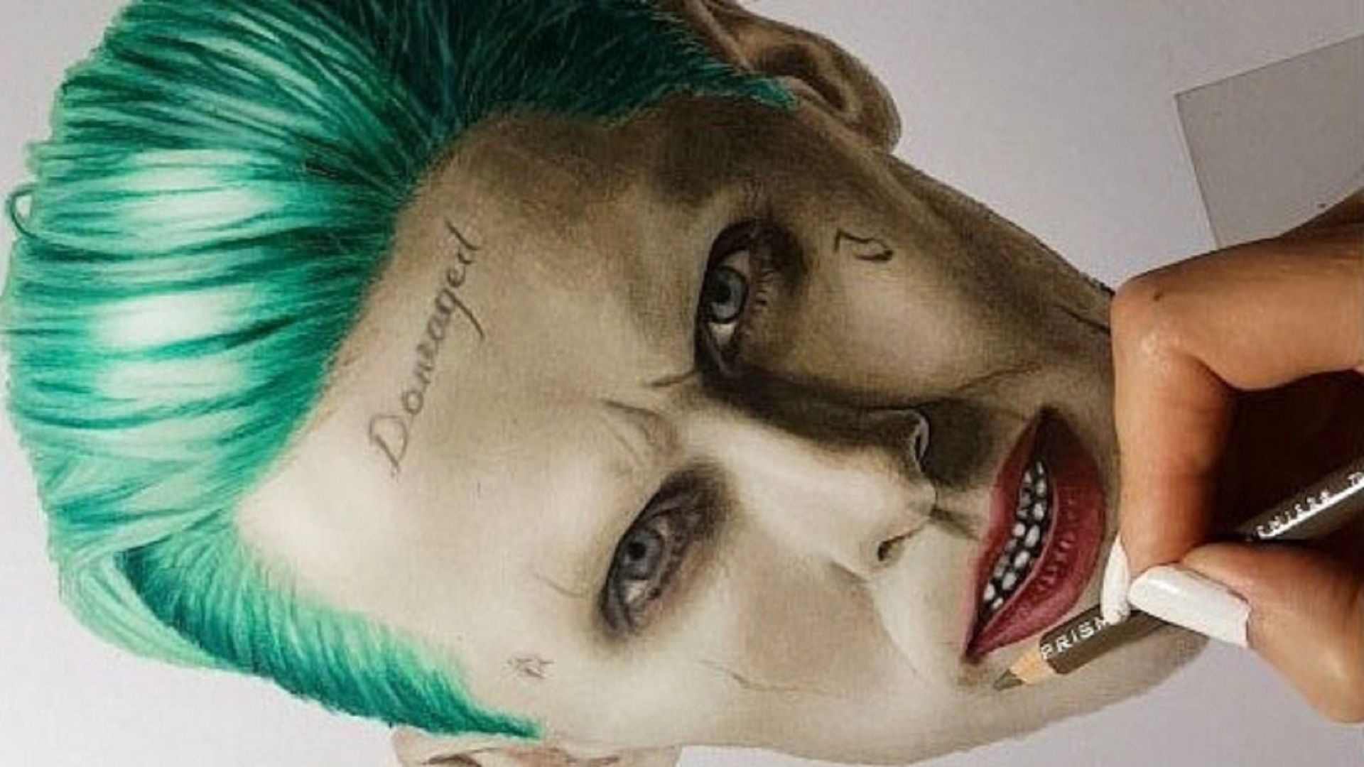 Amazon Com Clip Time Lapse Drawing The Joker Jasmina Susak Movies Tv