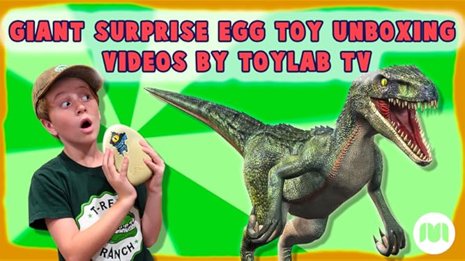 toy lab tv dinosaur videos