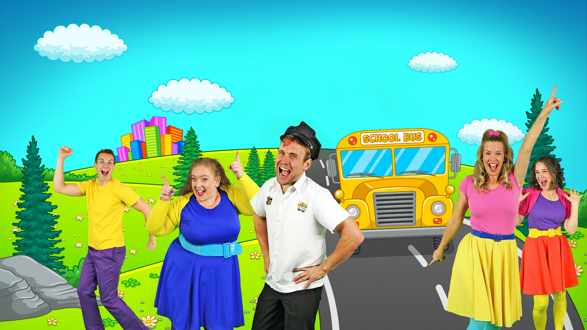 Wheels on the Bus and More Kids Songs Bounce Patrol