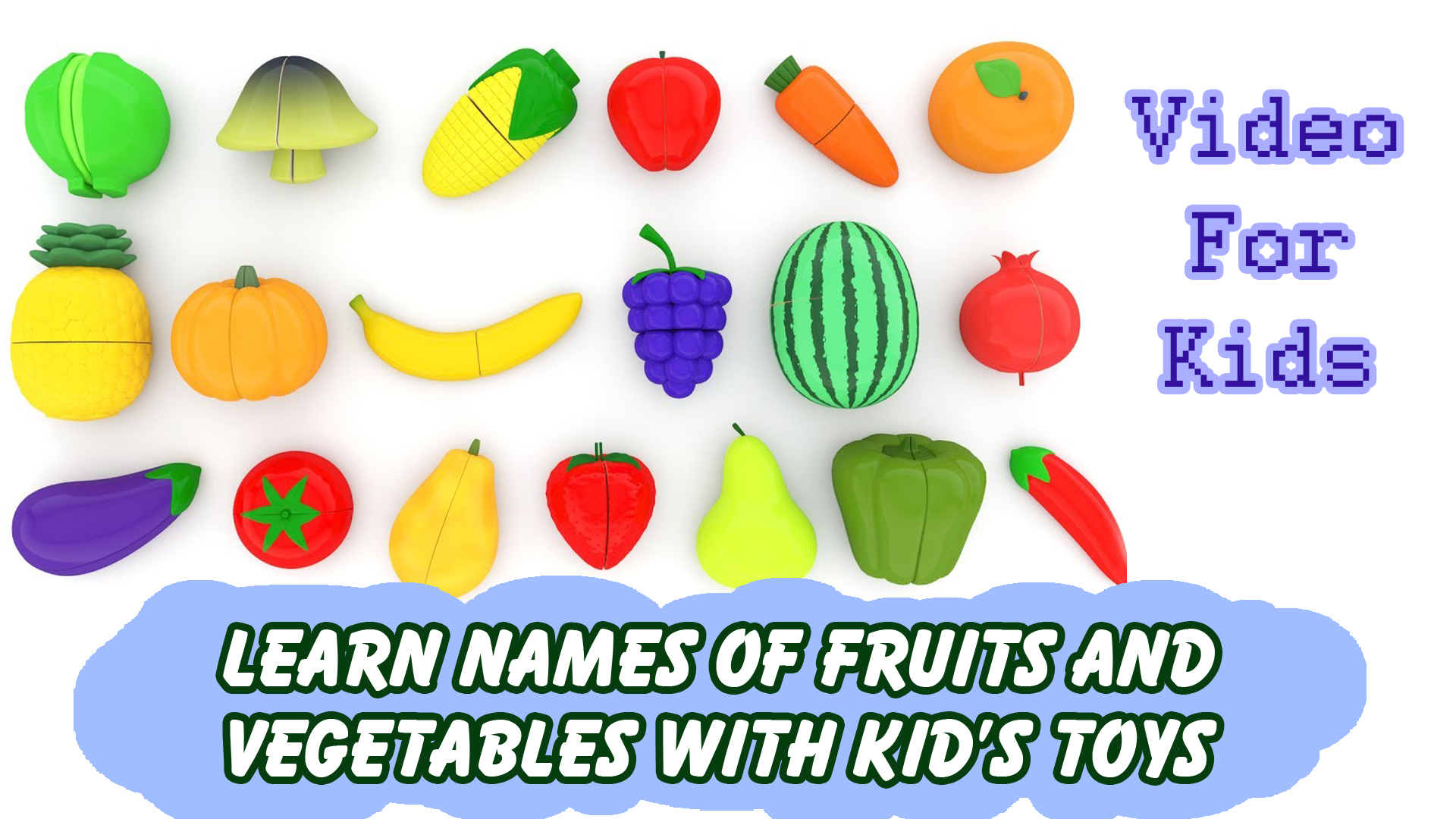 Watch Learn Names Of Fruits And Vegetables With Kid S Toys Prime Video