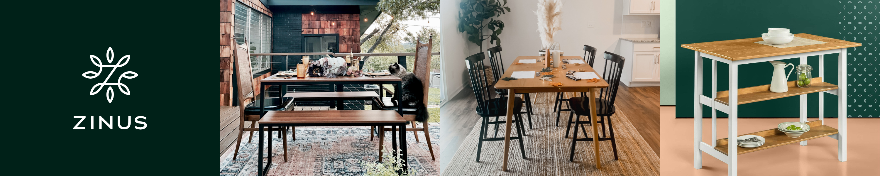 Amazon.fr Zinus Tables à manger