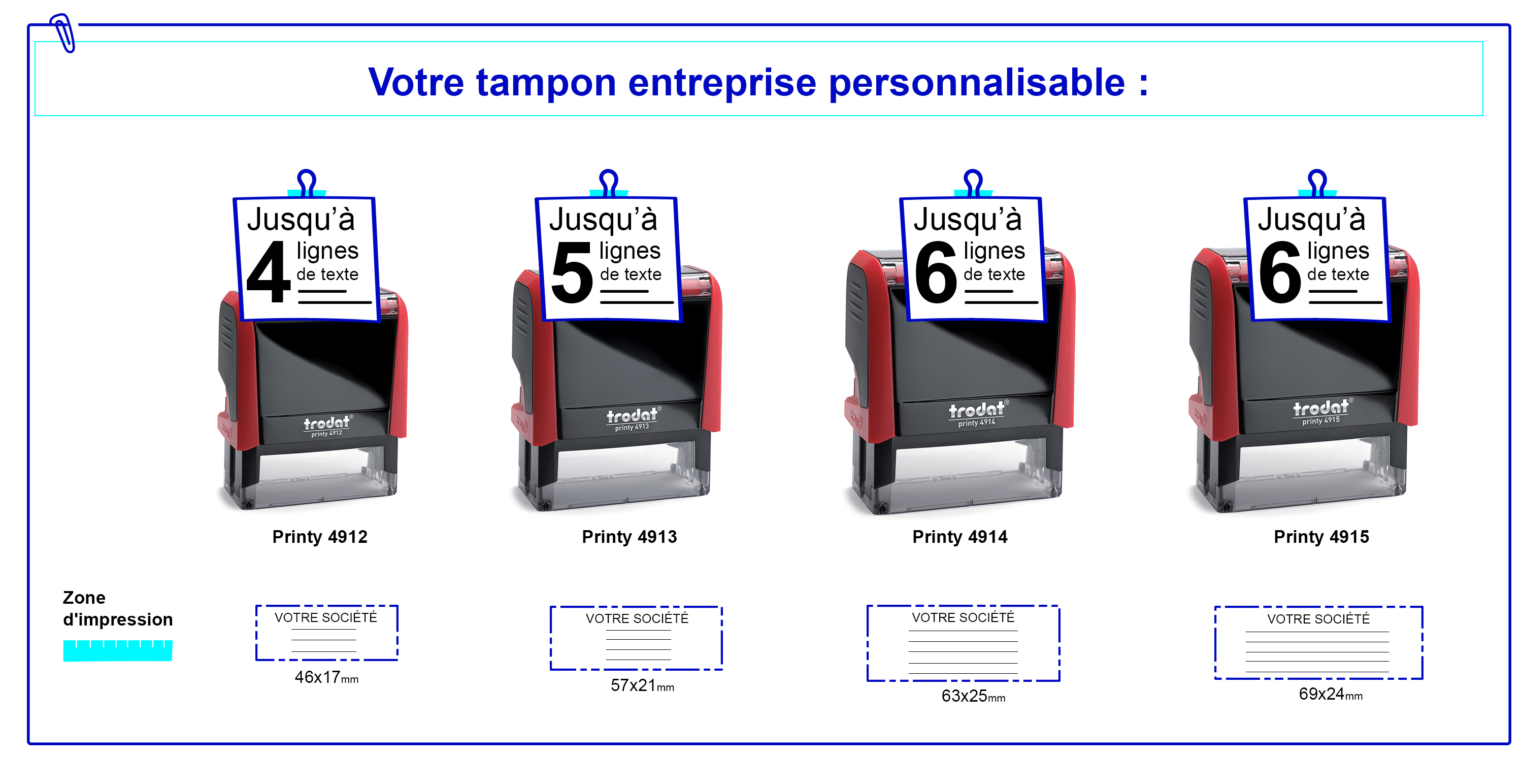 Amazon.fr Tamponsbureau Tampons Entreprise