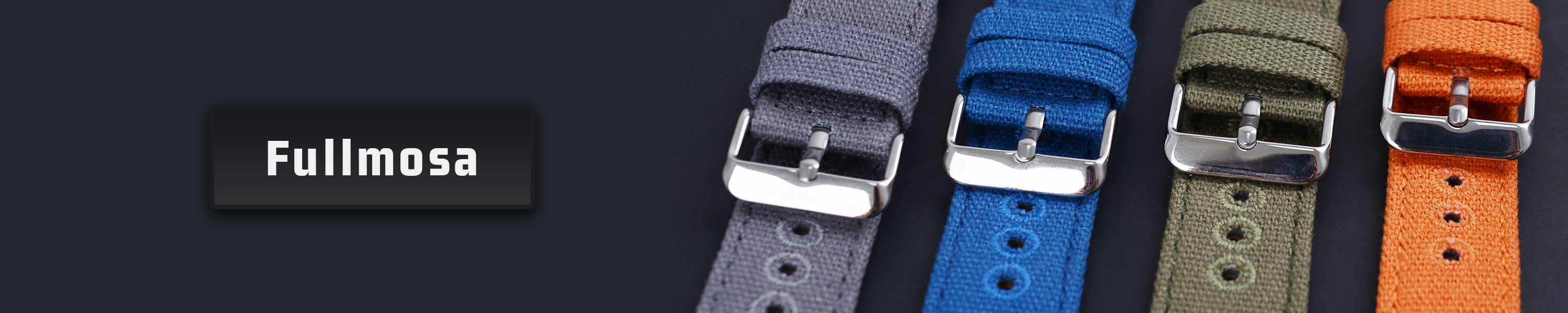 Amazon.fr Fullmosa Apple Watch Armband Leinwand