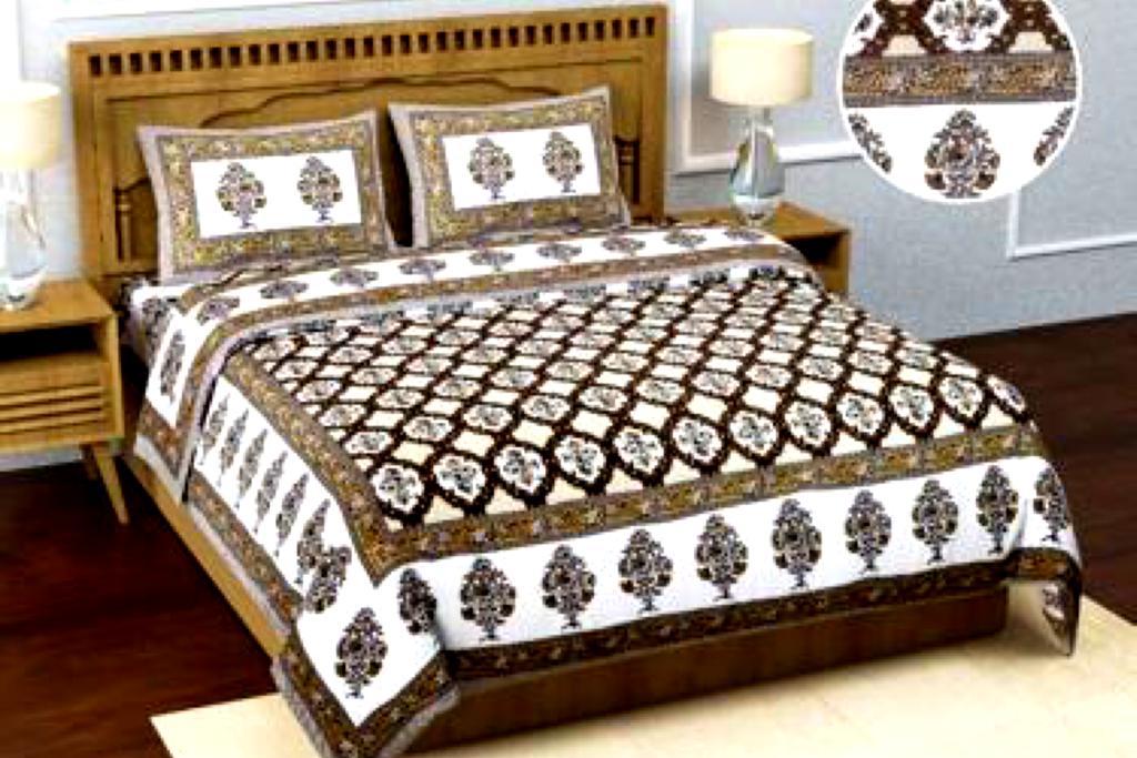 Amazon.in Fortune2222 Cotton Bedsheet