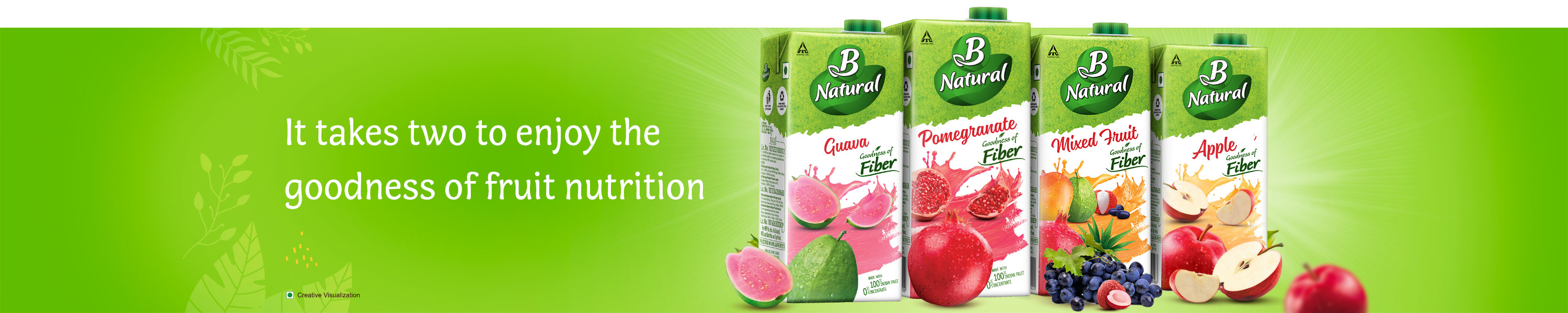 Amazon.in B Natural Fruit Juice Fruit + Fiber Range