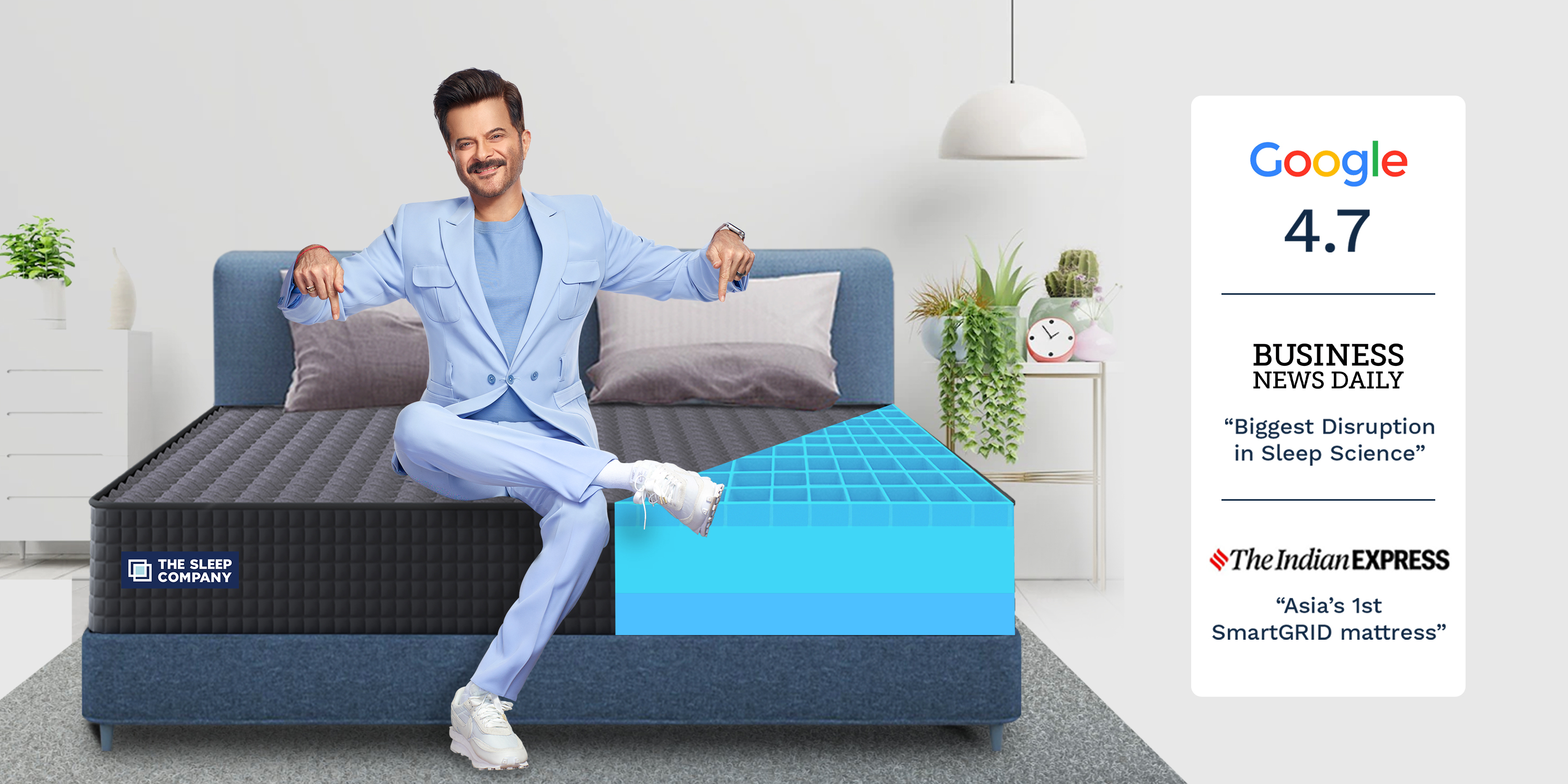 Amazon.in The Sleep Company Smart Ortho Pro