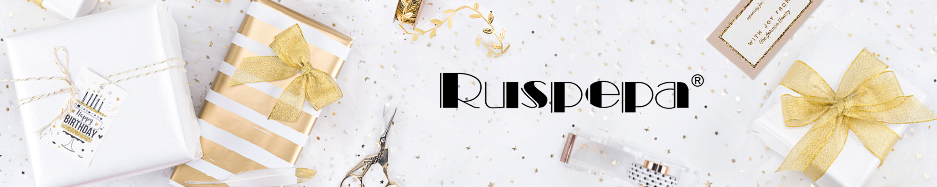 RUSPEPA Papier Cadeau Rouge Uni Pour Mariage