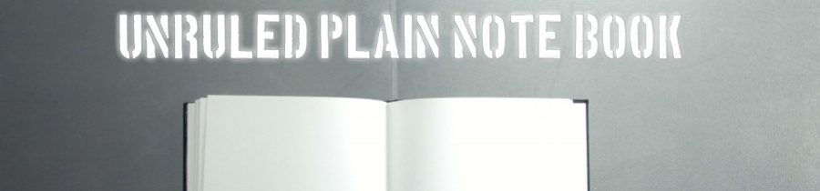 Amazon.in: RUSH NOTE BOOKS: Unruled - Plain (Blank)