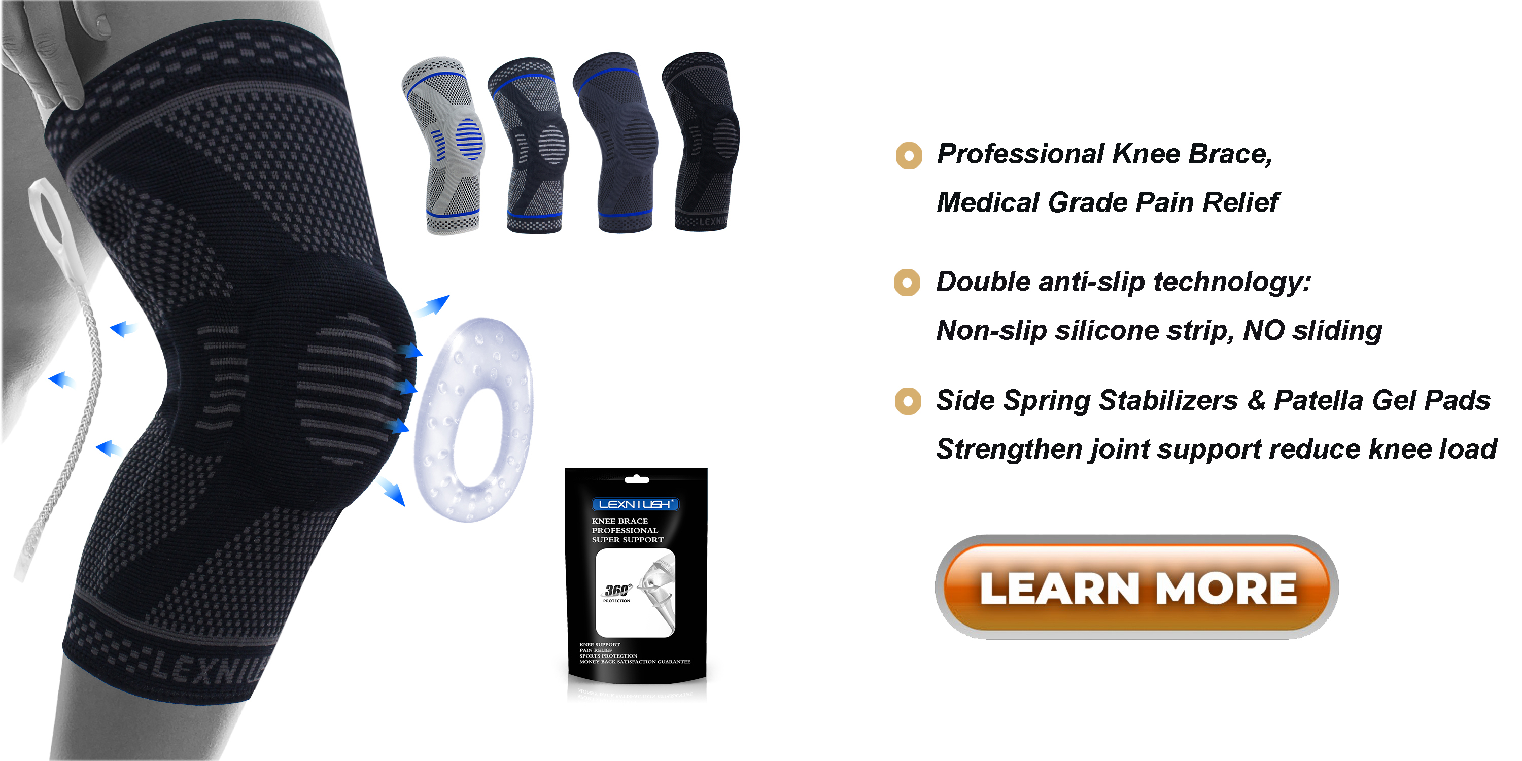 www.amazon.co.uk LEXNIUSH KNEE SUPPORT