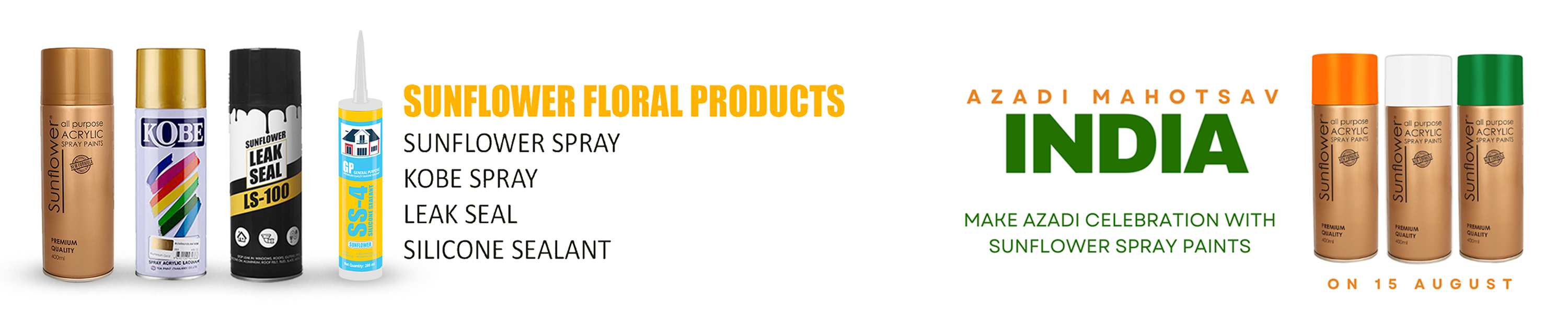 Amazon.in SUNFLOWER FLORAL FOAM SPRAY PAINT