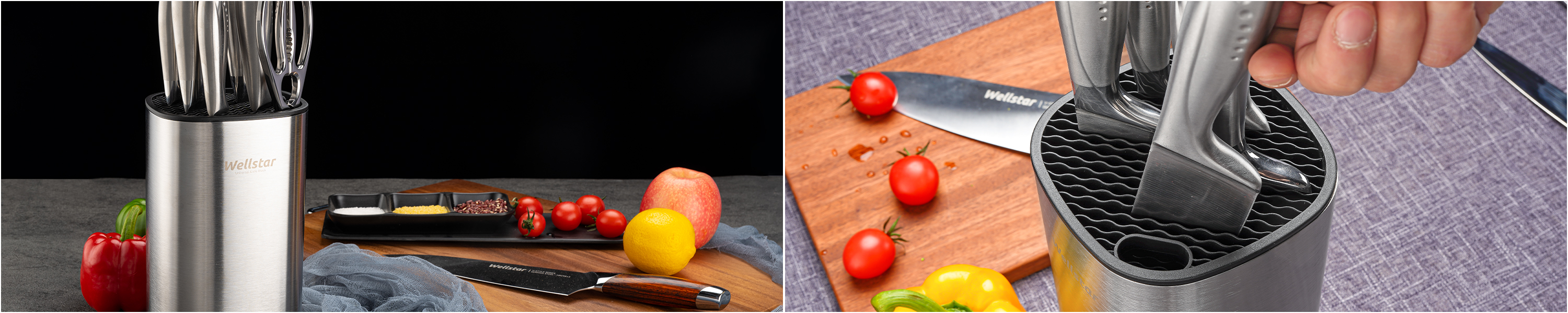 Amazon.fr WELLSTAR KNIFE BLOCK