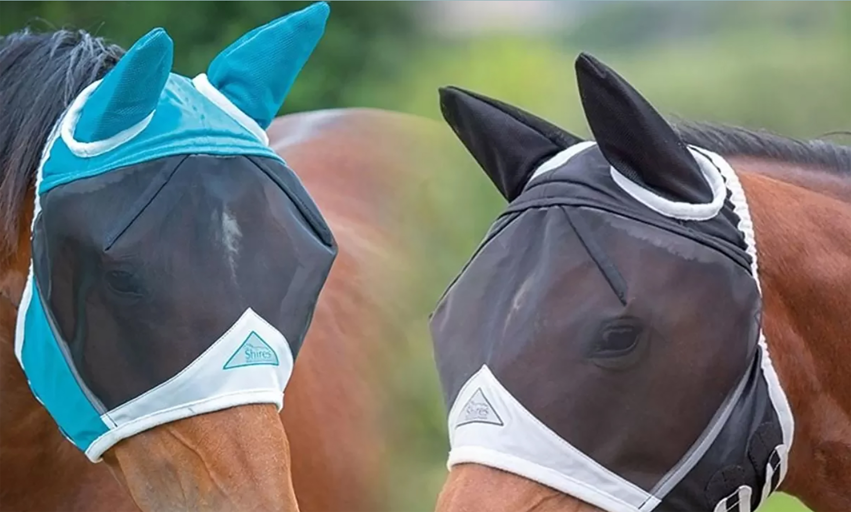 Amazon.de Tosoni Selleria Horses AntiFliegenMaske