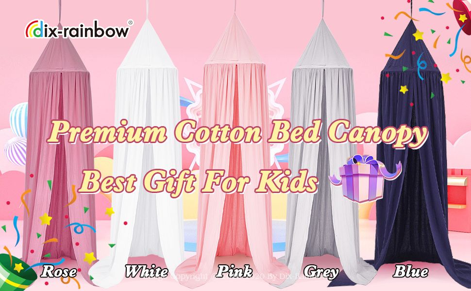 Amazon.co.uk DixRainbow Bed Canopy