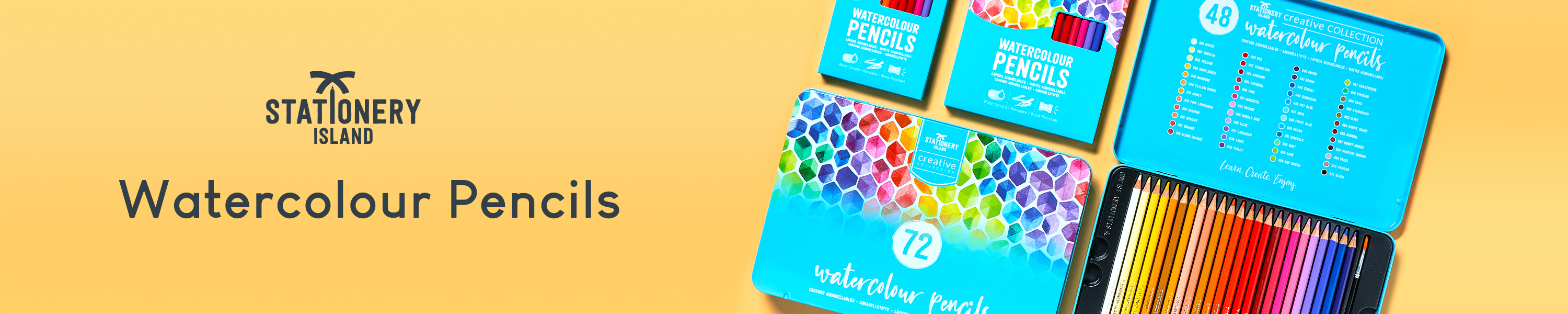 Amazon.co.uk Stationery Island Watercolour Pencil