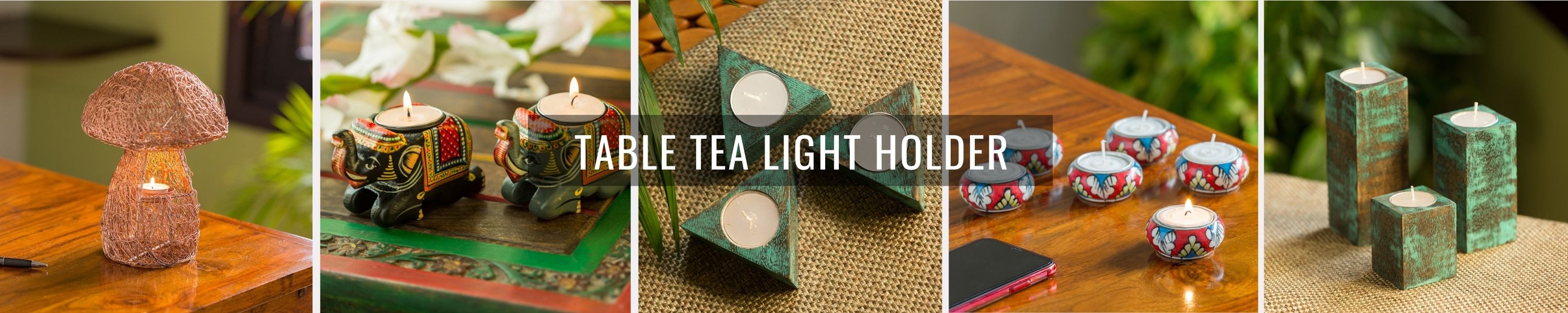 Amazon.in ExclusiveLane Table Tea Light Holder