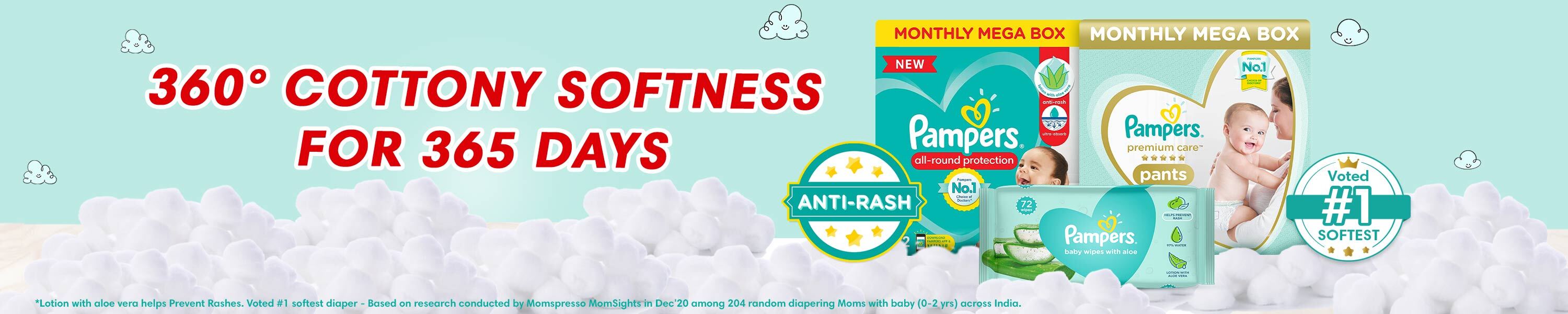 Amazon.in Pampers Baby Care Essentials