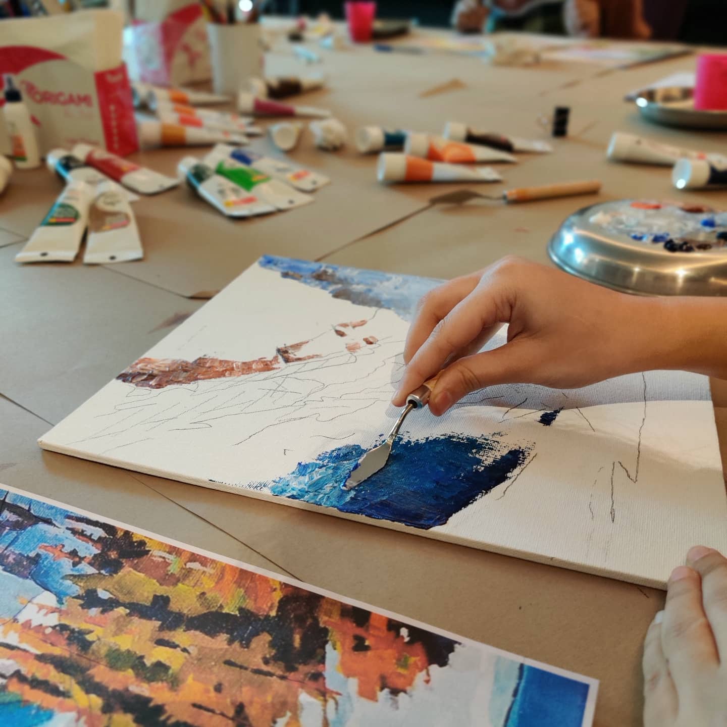 Amazon.in Art Canvas Design Studio Acrylic Paintings