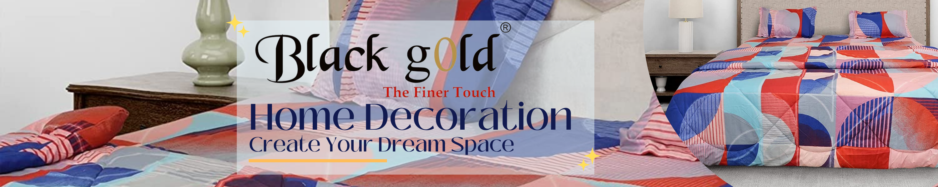 Amazon.in Black gold The Finer Touch Comforters