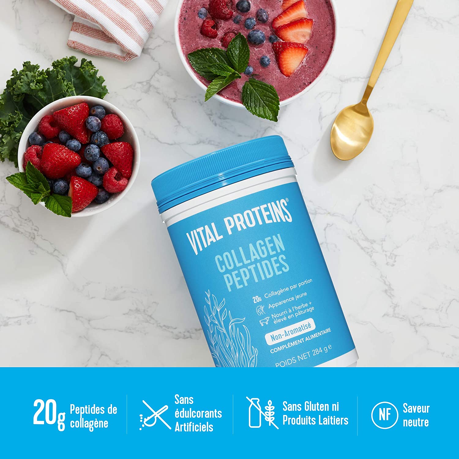 Amazon.fr Vital Proteins Home page