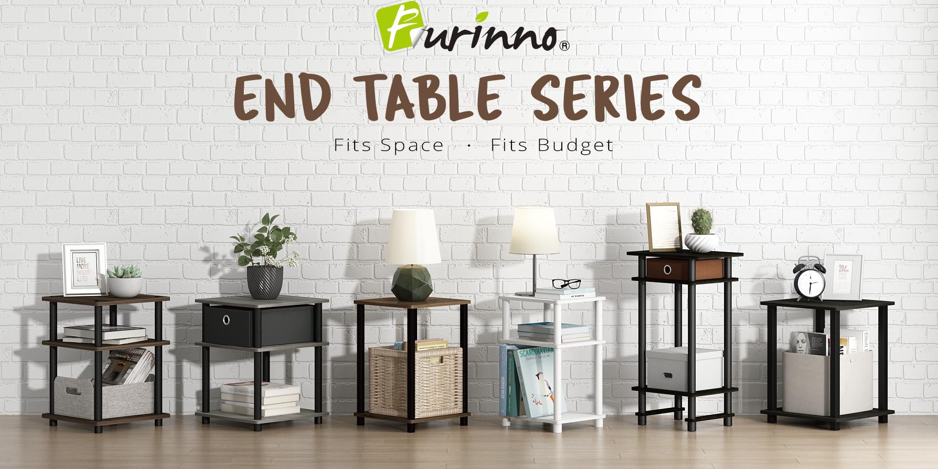 Amazon.co.uk Furinno Fits Your Space, Fits Your Budget Side Tables
