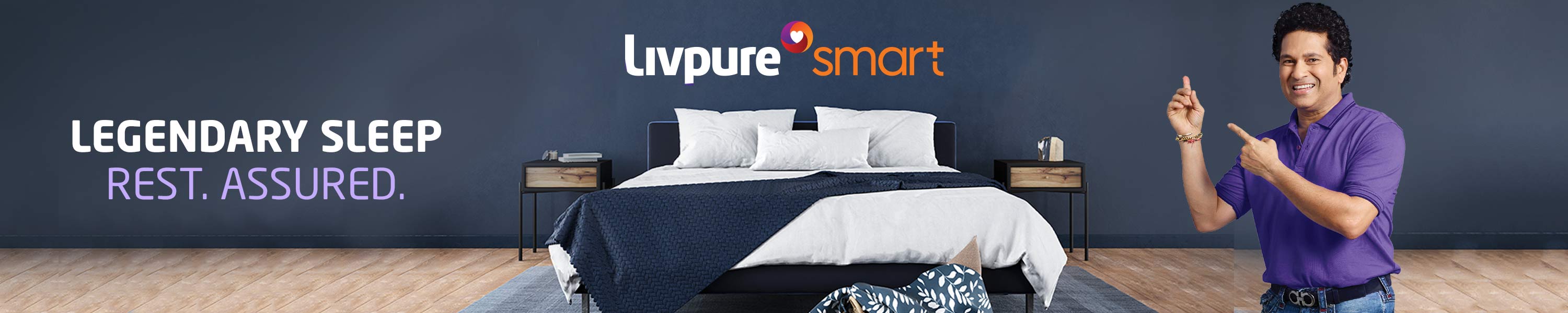 Amazon.in Livpure Smart Vital 5 Inch Reversible Foam Mattress