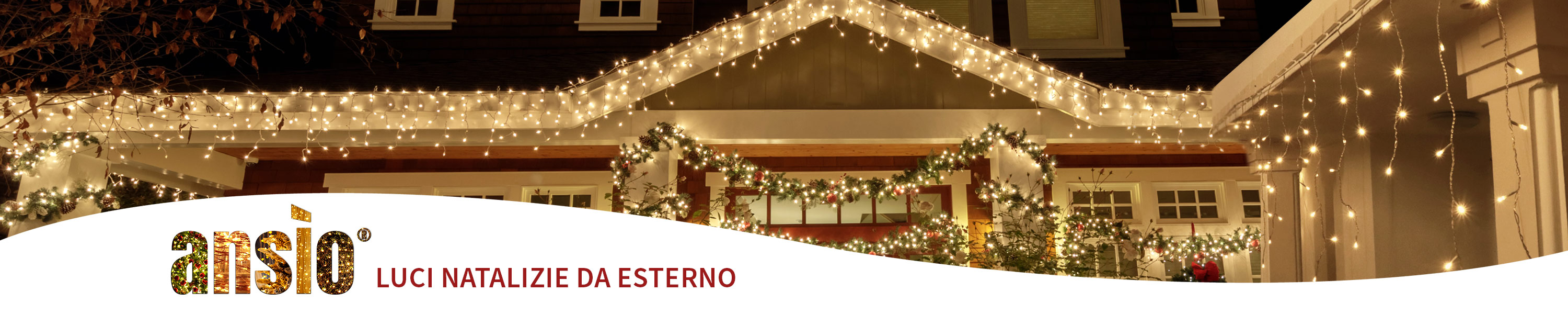 Luci di Natale da interni ed esterni da comprare online