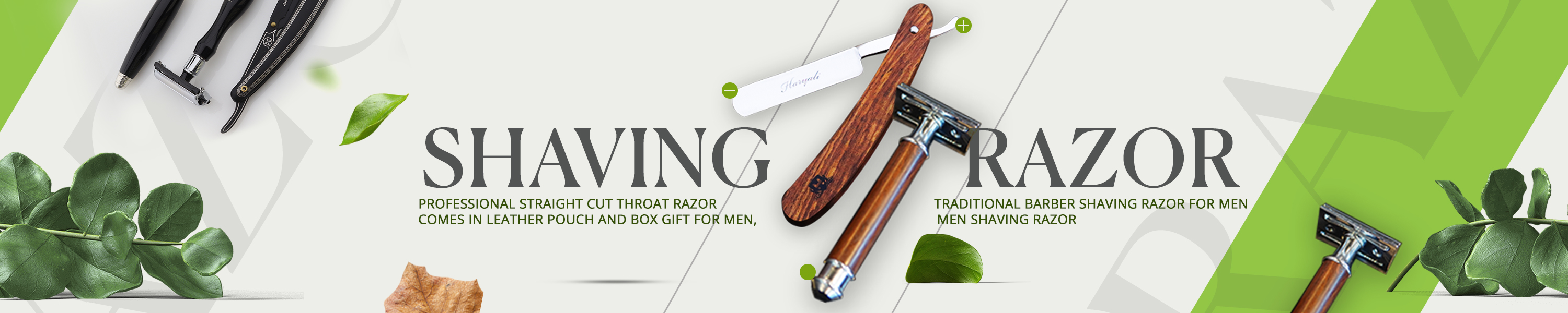 Amazon.de Haryali London Half Blade Straight Razor