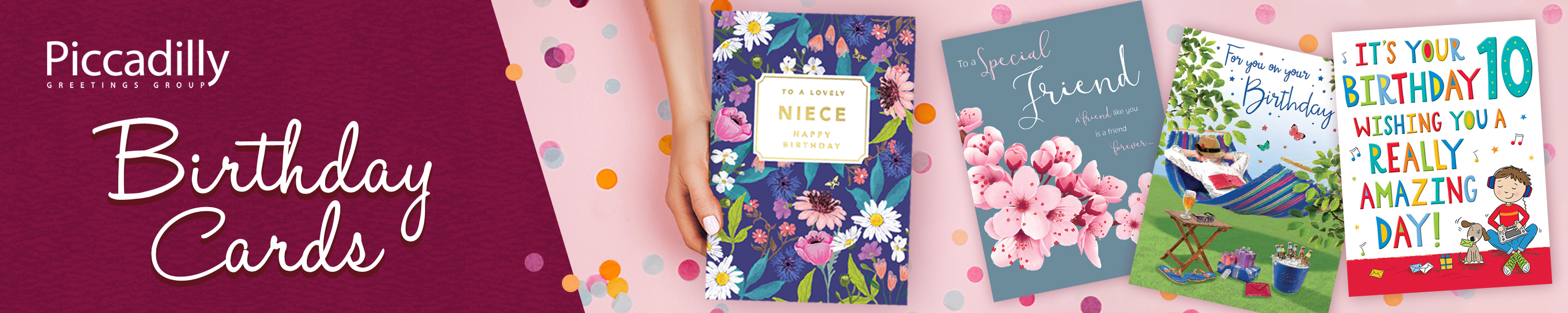 Piccadilly Greetings Luxury Beautiful Contemporary Birthday Card Someone Special 8 | Desertcart