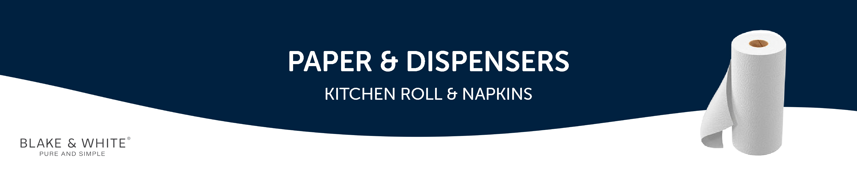 Amazon.co.uk: Blake & White: Kitchen Roll & Napkins