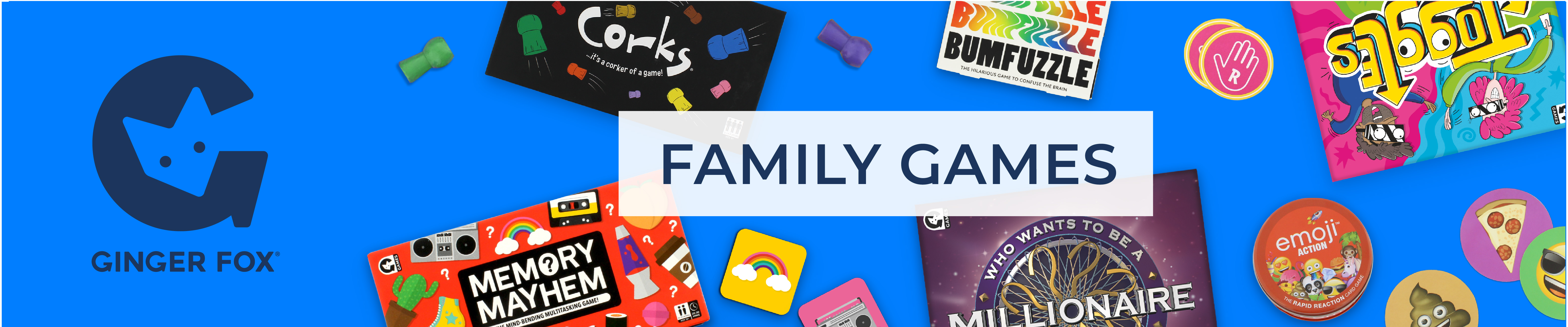 Amazon.co.uk GINGER FOX Family Games