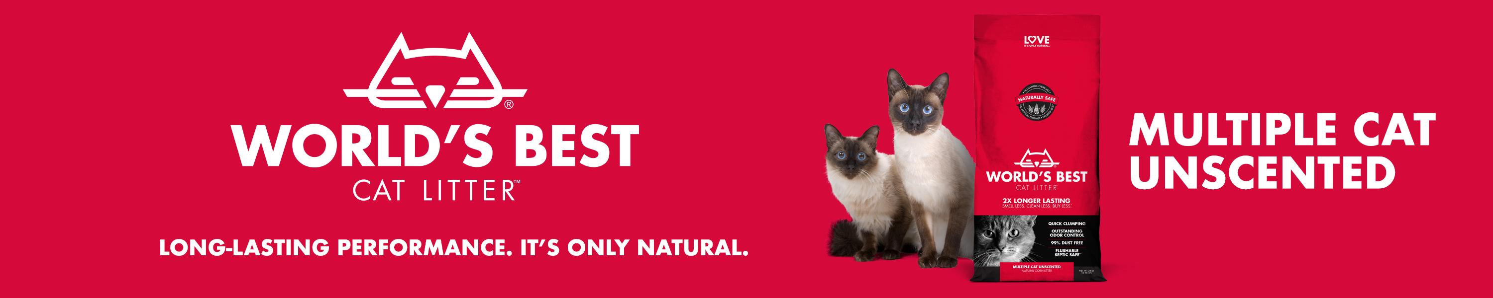 Worlds Best Cat Litter Multiple Cat Unscented