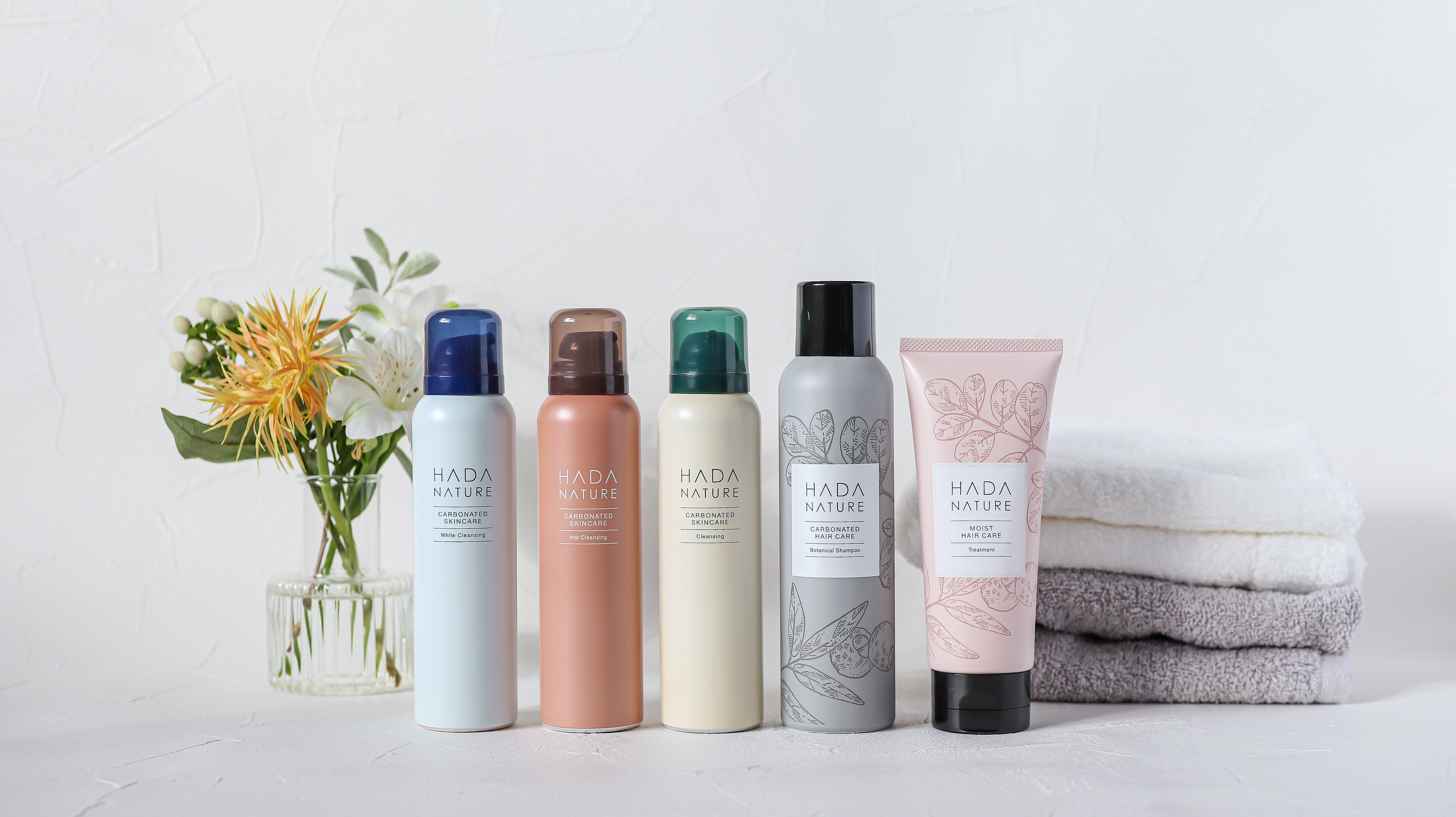 HADA NATURE CARBONATED SKINCARE 5本セット Amazon.co.jp: HADA NATURE: 炭酸クレンジング