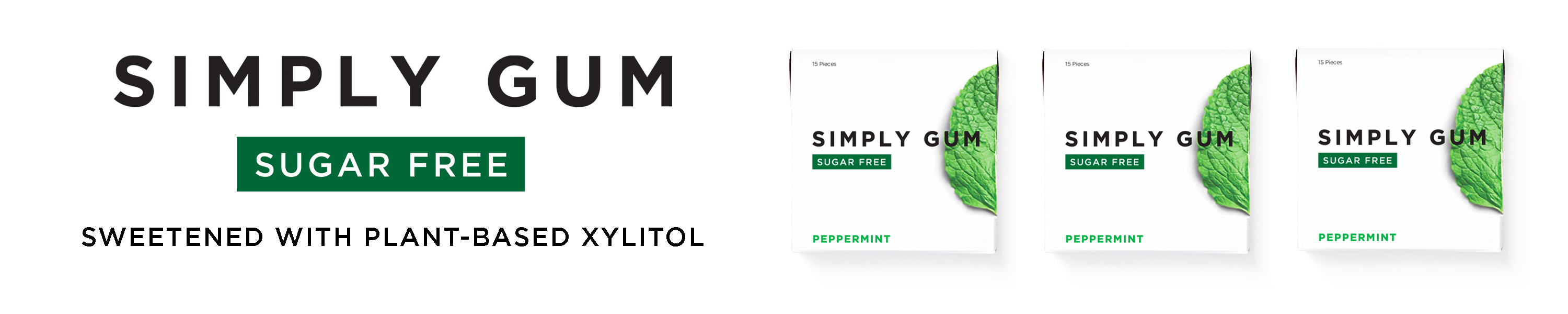 Simply Gum Sugar Free Gum