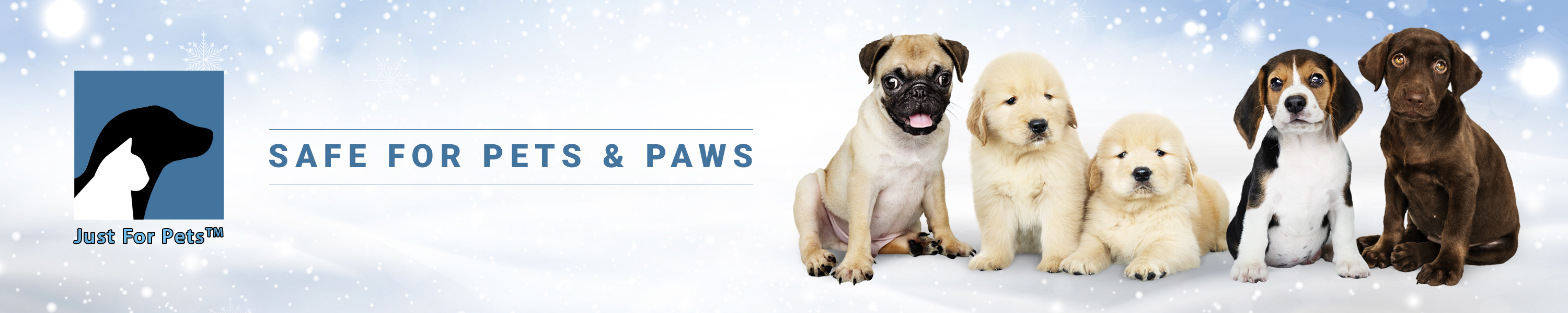 Just for Pets Snow & Ice Melter Safe for Pets & Paws