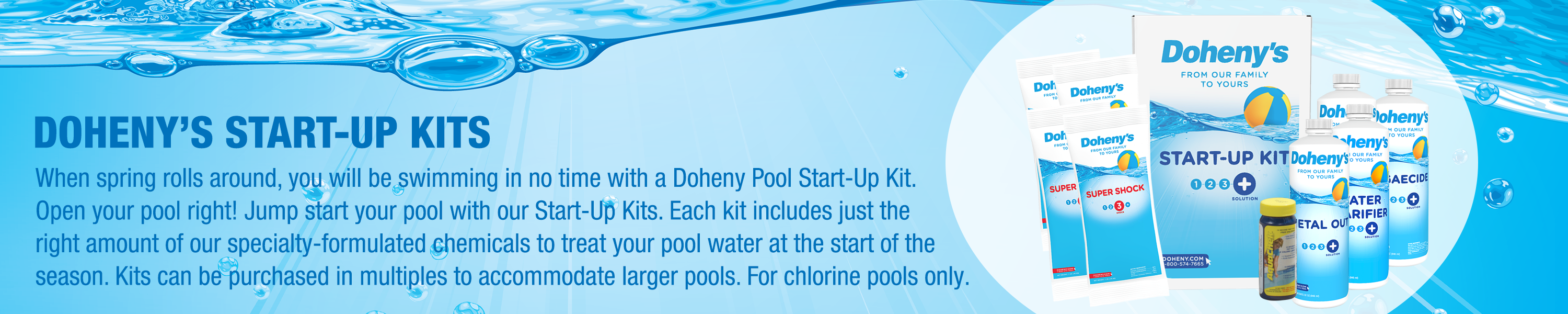 Doheny's Start Up and Closing Kits